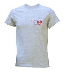 T-Shirt Original K9 UNIT STARS noir ou gris